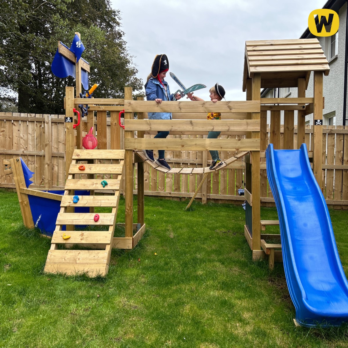 Wickey GhostFlyer Kerti játszóter 818322_k