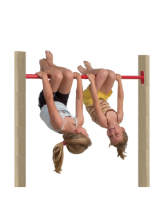 Húzódzkodó 143 cm, 2 oszloppal Piros 620969
