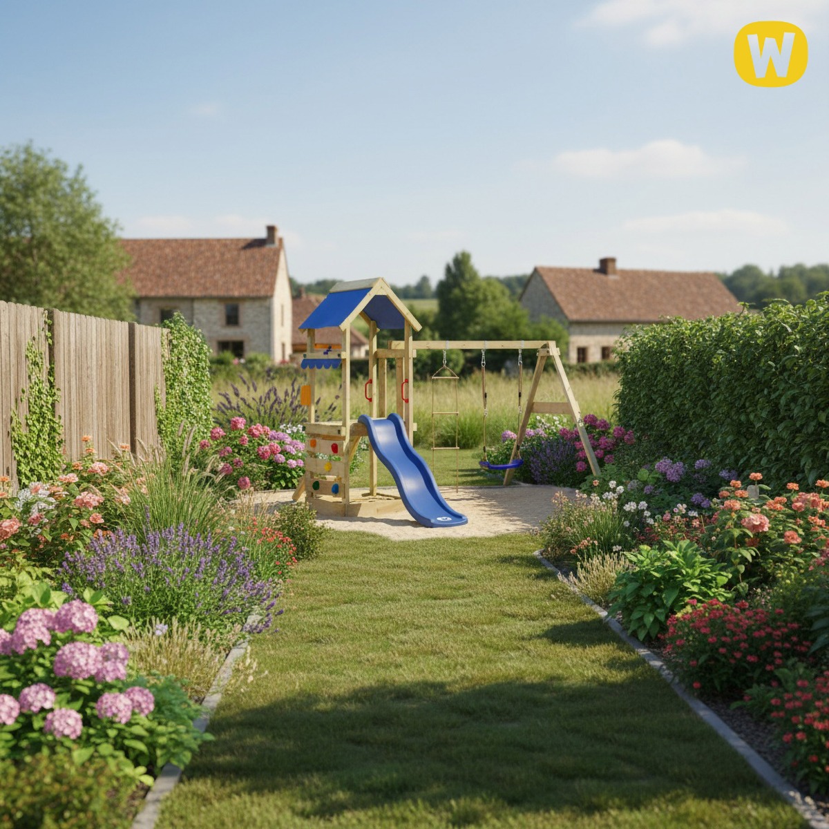 Wickey FreshFlyer Kerti játszótér 625390_k