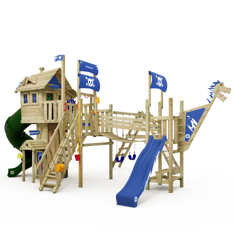 Wickey Prime NeverLand Gold Lombház turbócsúszdával