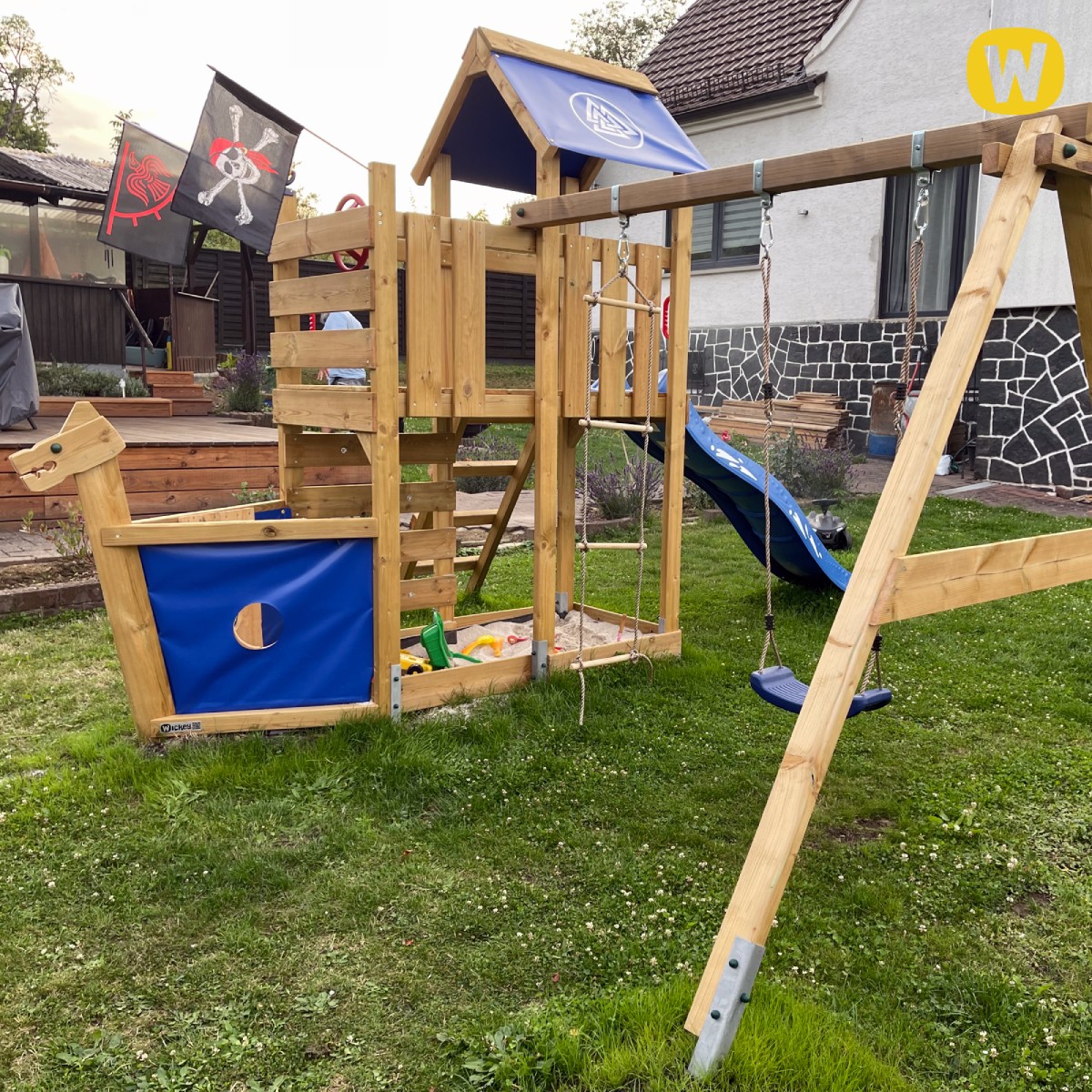 Wickey SeaFlyer Kerti játszótér 503140_k