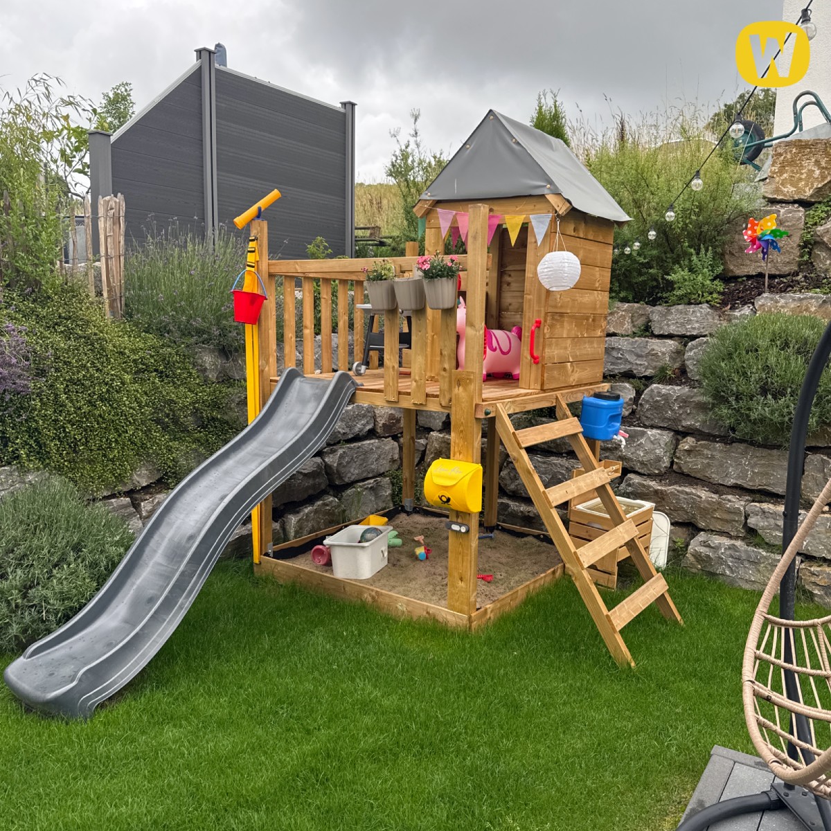 Wickey Smart Life kerti játszótér 819905_k