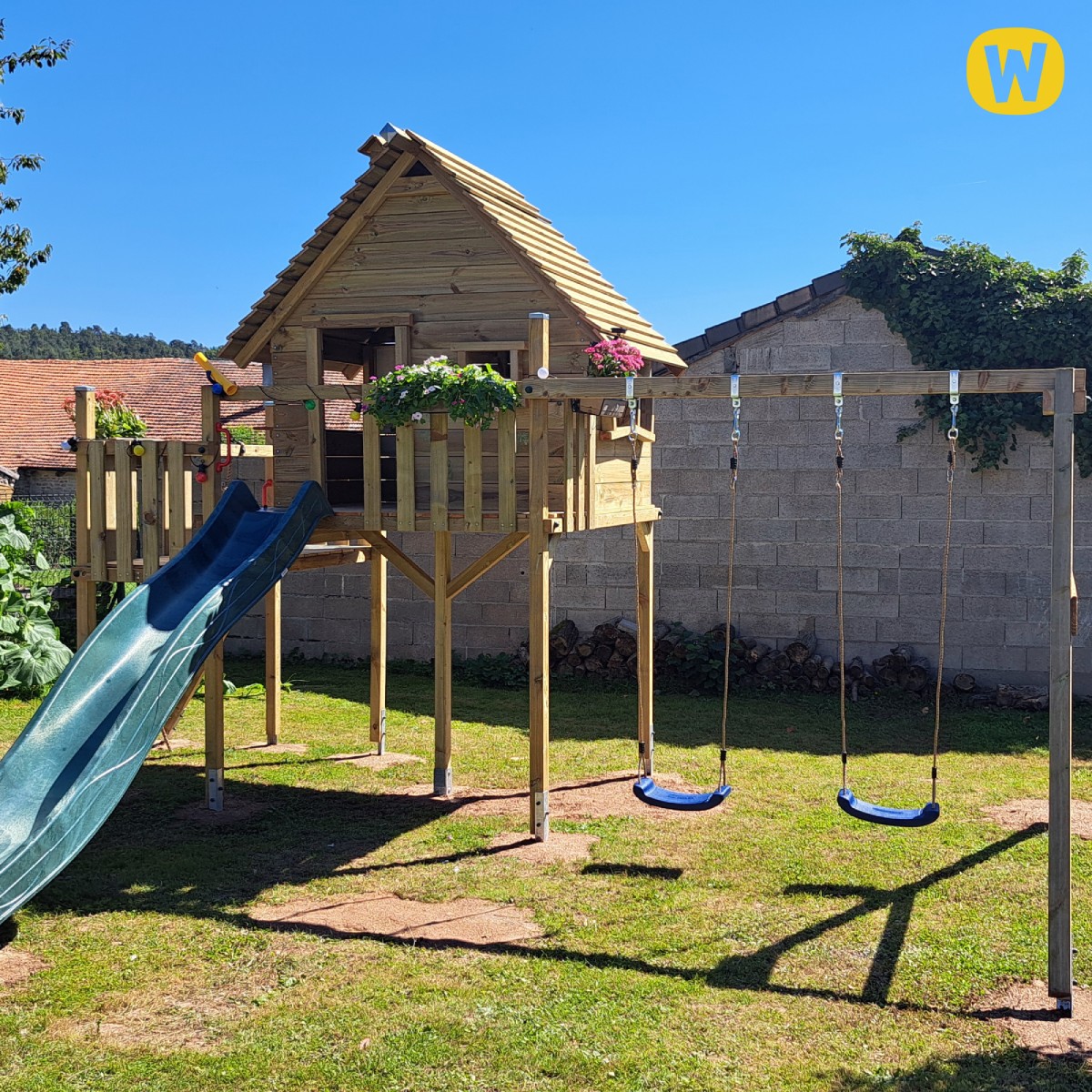 Wickey Smart Resort Teraszos játszóház 829796_k