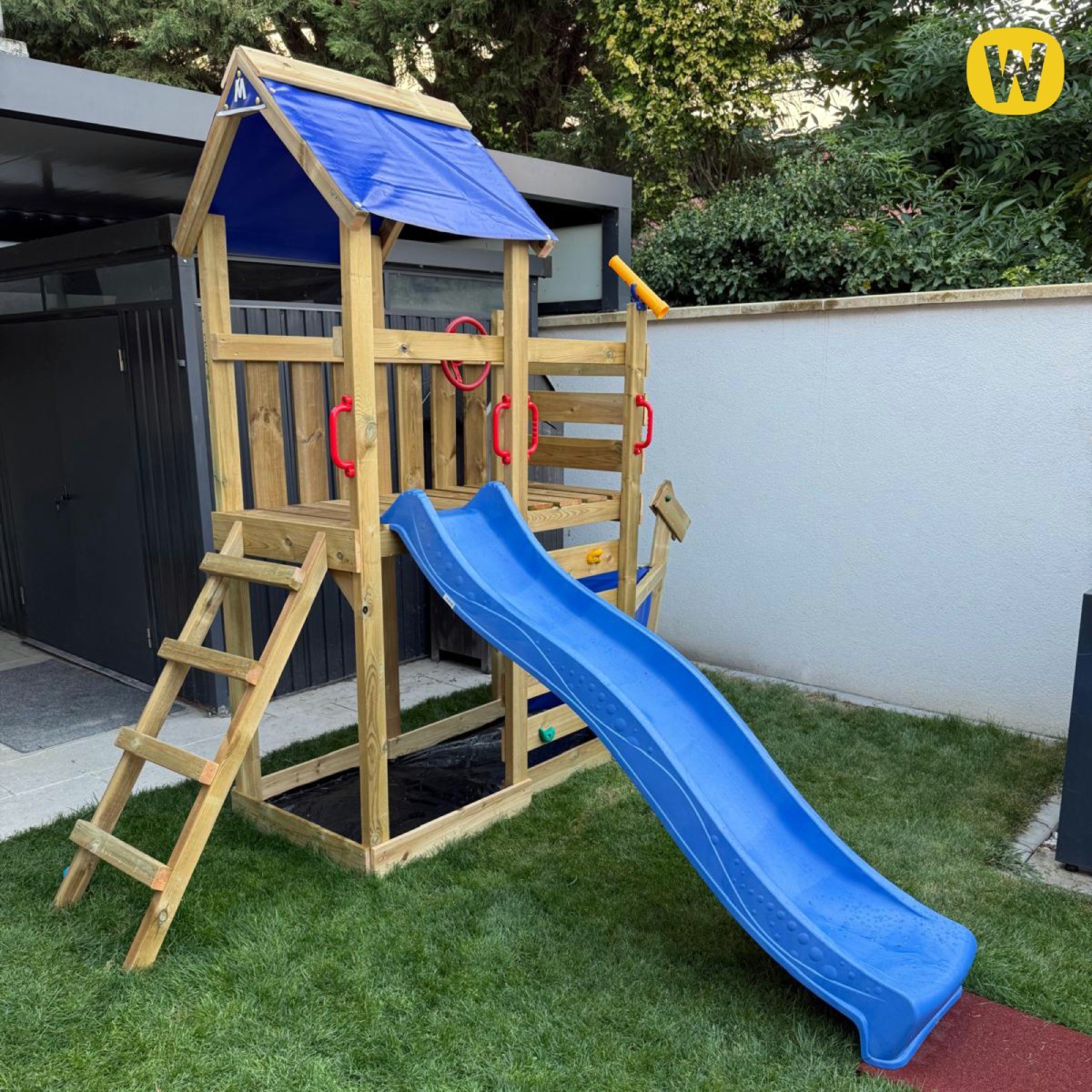 Wickey SpookyFlyer játszótér csúszdával 1000240_k