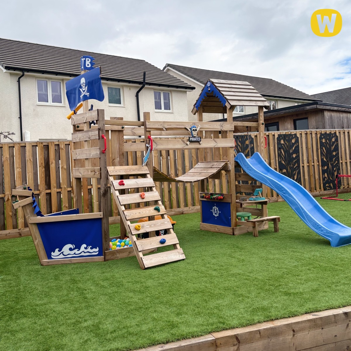 Wickey TideFlyer kerti játszótér 819807_k